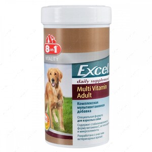 Мультивітамінний комплекс для дорослих собак 8in1 Excel Multi Vitamin Adult