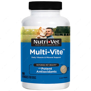 МУЛЬТИ-ВІТ комплекс вітамінів і мінералів для собак Nutri-Vet Multi-Vite