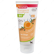 Био шампунь и кондиционер для собак с маслом косточек абрикоса и аргановым маслом Bio Shampoo 2in1