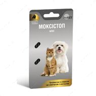 Таблетки от глистов для кошек и мелких собак до 4 кг Моксистоп мини