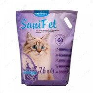 Наповнювач для котячого туалету силікагелевий, лаванда Sani Pet Lavender