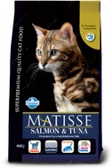 Сухой корм для котов с лососем и тунцом MATISSE SALMON & TUNA