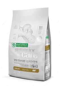 Сухий корм із м'ясом ягняти для собак дрібних порід із білою шерстю Superior Care White Dogs Adult Small and Mini Breeds