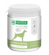 Харчова добавка для очищення організму собак з кальцієм та магнієм Nature's Protection Active Detox
