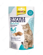 Лакомство для очищения зубов у кошек Nutri Pockets Dental