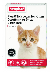 Ошейник от блох и клещей для котят Flea & Tick Collar for Kitten