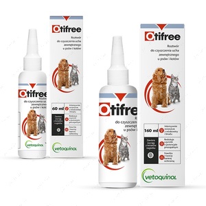 Отіфрі лосьйон для очищення вух у собак і кішок з календулою Otifree