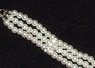 Ожерелье жемчужное трехрядное "Прелесть" белое