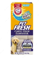 Освіжувач для прибирання шерсті, килимів та приміщень, у вигляді порошку Пет Фреш Arm&Hammer Pet Fresh Plus OxiClean Carpet Odor Eliminator