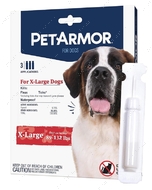 ПЕТАРМОР краплі від бліх, кліщів, вошей для собак 40-60кг PetArmor X-Large