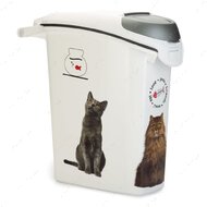 Герметичный контейнер для хранения корма для кошек PetLife Food Box 23 L (10 кг)
