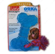 Косточка с канатом - игрушка для собак Petstages ORKA BONE