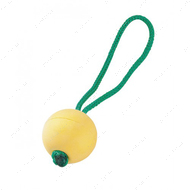 Плавающий резиновый мяч с ручкой для собак - 6,5 см