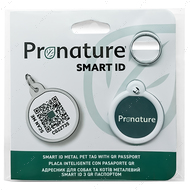 Адресник з QR-паспортом для собак та котів Pronature Smart ID