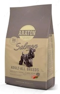 Повноцінний сухий корм із лососем для дорослих собак усіх порід ARATON SALMON Adult All Breeds