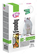 Полнорационный корм для декоративных крыс LoLo Pets foody for rats
