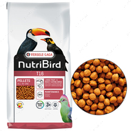 Гранулированный корм для плодоядных и насекомоядных птиц NutriBird Т16 Original