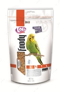 Полнорационный корм для волнистых попугаев LoLo Pets foody for BUDGIE