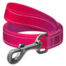 Повідець для собак нейлоновий світловідбивний WAUDOG Nylon Mono рожевий