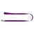Повідець для собак нейлоновий світловідбивний WAUDOG Nylon Mono фіолетовий