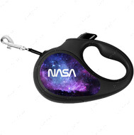 Поводок-рулетка для собак лента WAUDOG с рисунком NASA I