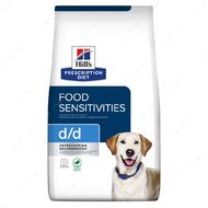 Лечебный корм для собак склонных к аллергиям с пищевой непереносимостью с уткой и рис Hill's™ Prescription Diet™ d/d™