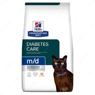 Лечебный корм для кошек с сахарным диабетом или избыточным весом Hill's Prescription Diet m/d