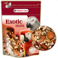 Зерновая смесь корм для крупных попугаев, с цельными орехами ЭКЗОТИЧЕСКИЕ ОРЕХИ Versele-Laga Prestige Premium Parrots Exotic Nuts