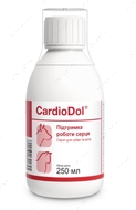 Препарат у вигляді сиропу для підтримки здоров'я серцево-судинної системи собак і котів Dolfos CardioDol