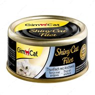 Консервы для кошек с тунцом и анчоусом "ShinyCat Filet"