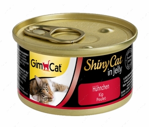 Консервы для кошек с курицей "ShinyCat"