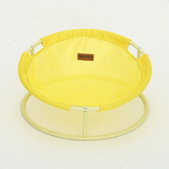 Складаний лежак для домашніх тварин MISOKO Pet bed round yellow