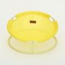 Складаний лежак для домашніх тварин MISOKO Pet bed round yellow