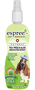 Спрей успокаивающий раздраженную кожу, снимает зуд "Tea Tree & Aloe Medicated Spray"