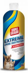 Потужна формула з пробактеріями та ензимами для очищення килимів Simple Solution Pro-Bacteria EXTREME URINE DESTROYER