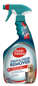 Засіб для нейтралізації запахів і видалення стійких плям із про-бактеріями та ензимами Simple Solution Pro-bacteria Stain&Odor Remover