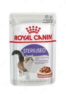 Вологий корм для стерилізованих кішок і котів у соусі Royal Canin STERILISED wet in gravy