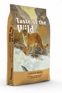 Сухий корм для котів всіх порід на всіх стадіях життя з фореллю та копченим лососем Taste of the Wild CANYON RIVER FELINE