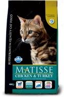 Сухой корм для котов с курицей и индейкой MATISSE CHICKEN & TURKEY