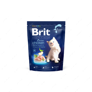 Сухий корм із куркою для кошенят Brit Premium by Nature Cat Kitten