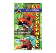«Супермикс» Натуральная сухая смесь для рыб, 10 грамм