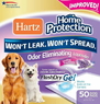 Супер поглинаючі пелюшки зі знищувачем запаху та ароматом лаванди для цуценят і дорослих собак Hartz Home Protection Odor Eliminating Dog Pads