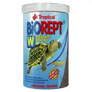 Сухой корм для водоплавающих черепах в палочках Tropical Biorept W