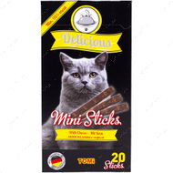 Лакомства для котов TOMi Delicious Mini Sticks Cheese
