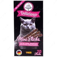 Лакомства для котов TOMi Delicious Mini Sticks Liver Sausage