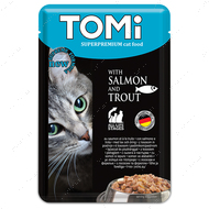 Консервы для кошек лосось, форель TOMi Salmon Trout