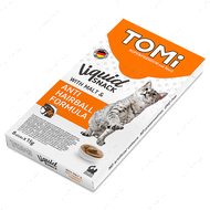 Рідкі ласощі для котів з солодом для виведення шерсті TOMi Malt & Hairball
