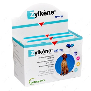Антистресові капсули для собак 30-60 кг Zylkene