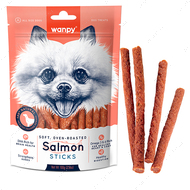 Ласощі для собак ПАЛИЧКИ З ЛОСОСЕМ Wanpy Salmon Sticks