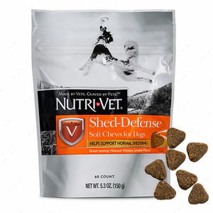 НУТРІ-ВЕТ ЗАХИСТ ШЕРСТІ жувальні таблетки для собак Nutri-Vet Shed-Defense Soft Chews